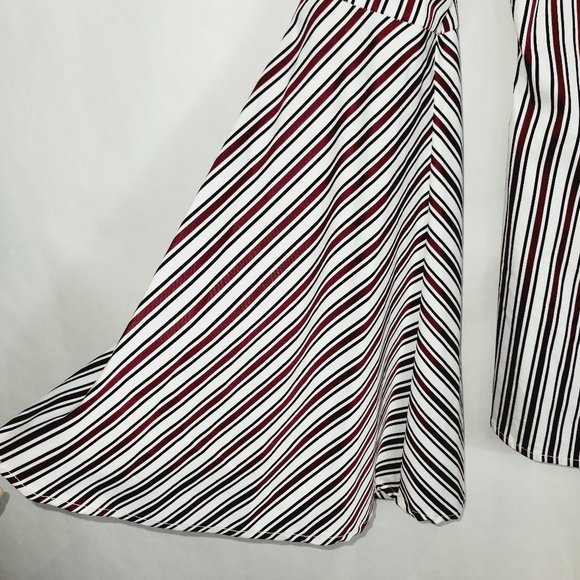 Caroline Constas stripe off the shoulder blouse - Picture 3 of 7